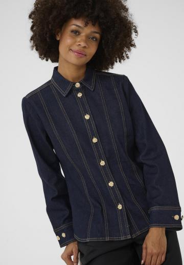 Джинсовая блузка