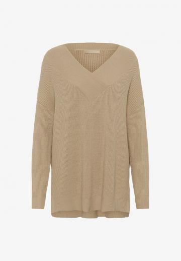 Длинный пуловер