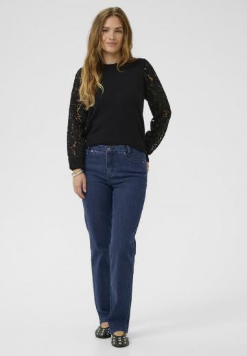 Прямые джинсы