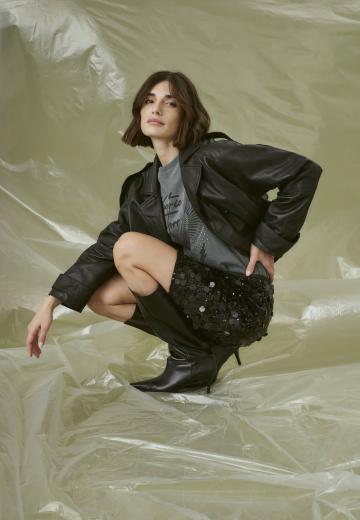 Кожаная куртка