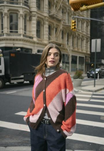 Жаккардовая кофта