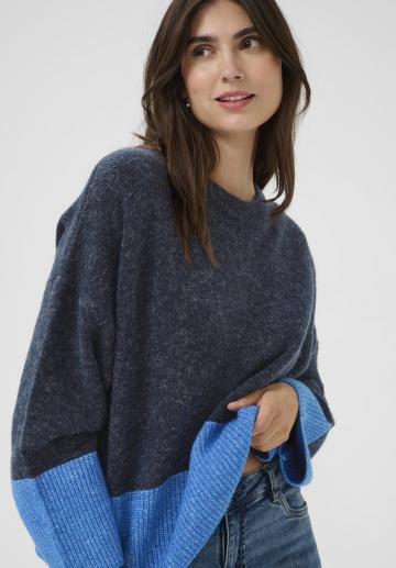 Длинный пуловер