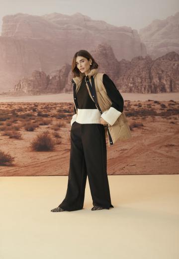 Длинный пуловер