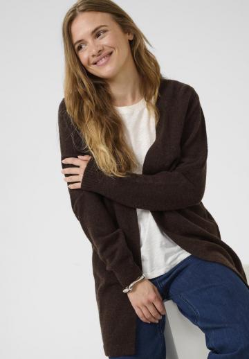 Длинный жилет