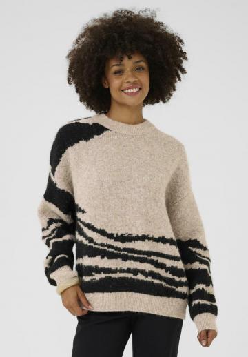 Длинный пуловер