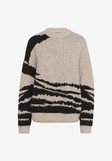 Длинный пуловер