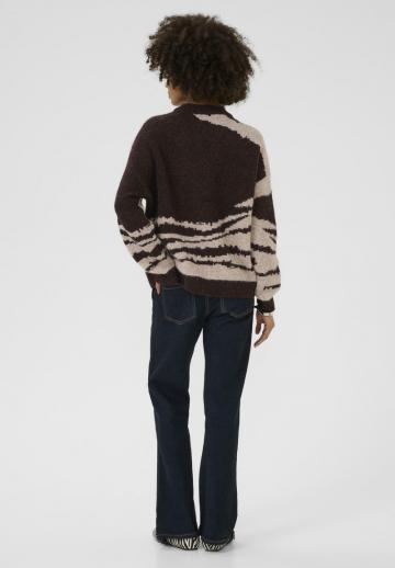 Длинный пуловер