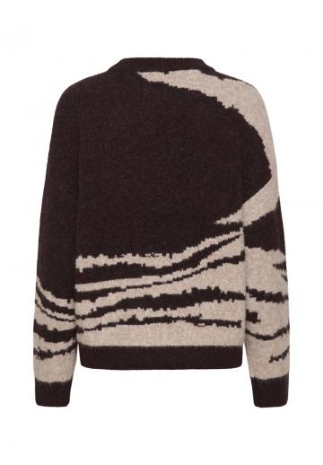 Длинный пуловер