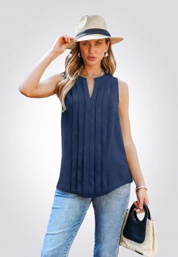 Блузка без рукавов
