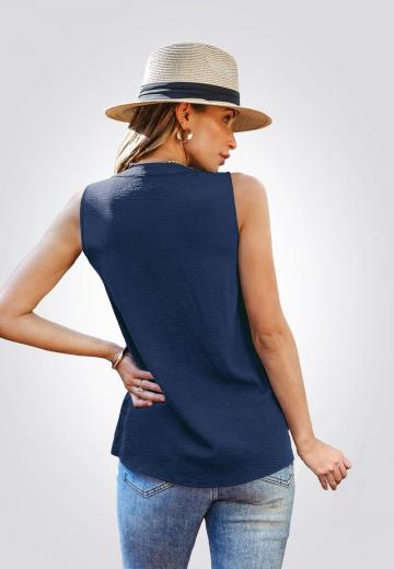 Блузка без рукавов