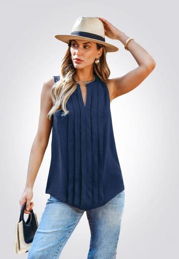 Блузка без рукавов