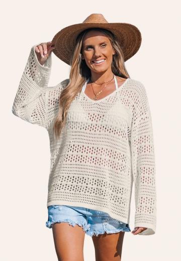 Длинный пуловер