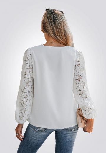 Кружевная блузка