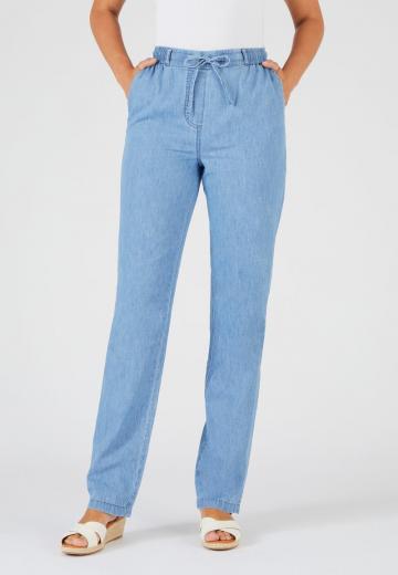 Прямые джинсы