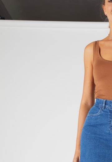 Джинсовая юбка