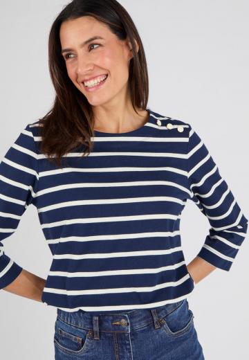 Майка с рукавом три четверти