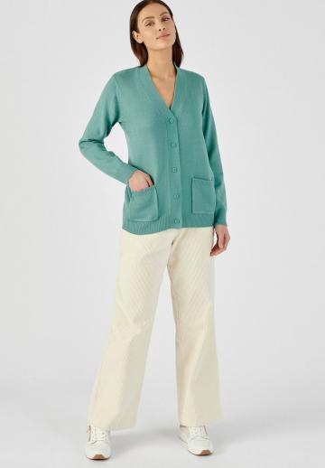 Длинный кардиган