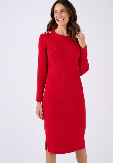 Вязаное платье