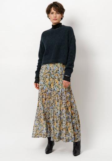 Юбка с воланами