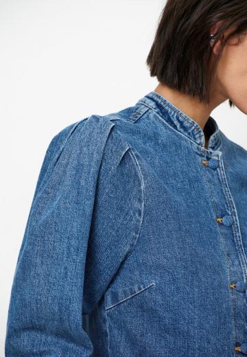 Джинсовая блузка