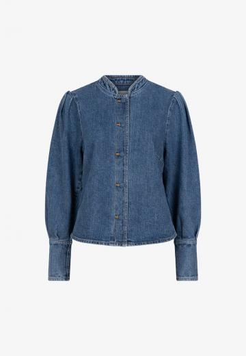 Джинсовая блузка