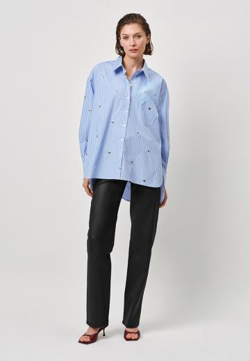 Длинная блузка