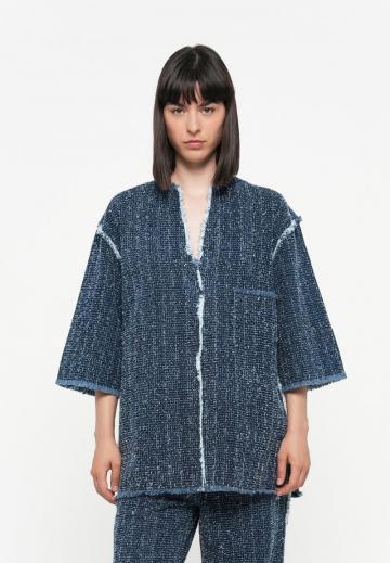 Джинсовая блузка