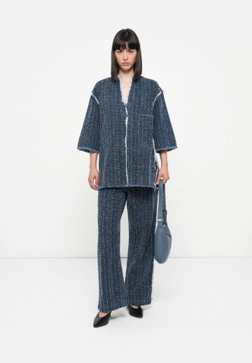 Джинсовая блузка