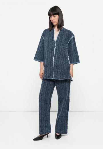 Джинсовая блузка