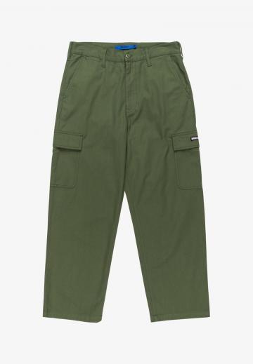 Брюки с накладными карманами