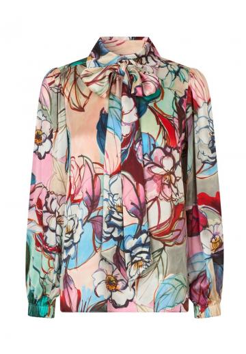 Шелковая блузка