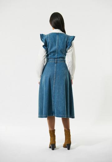 Джинсовое платье