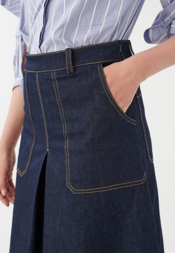 Джинсовая юбка