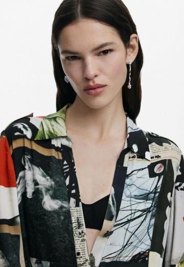 Блузка-платье