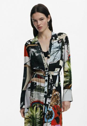 Блузка-платье