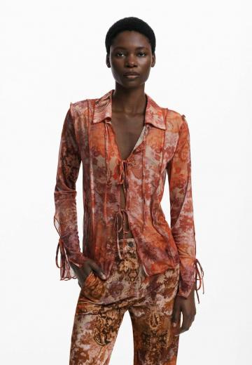 Шифоновая блузка