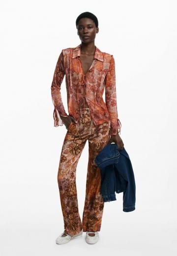 Шифоновая блузка