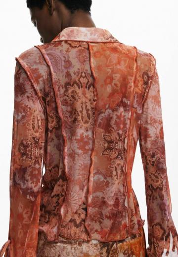 Шифоновая блузка