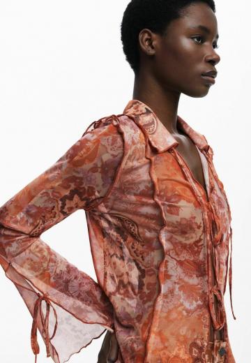 Шифоновая блузка