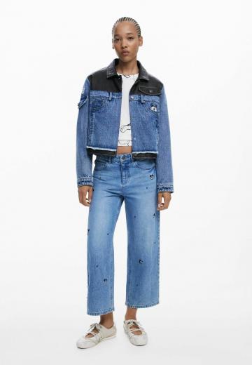 Прямые джинсы