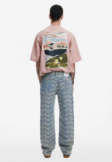 Прямые джинсы