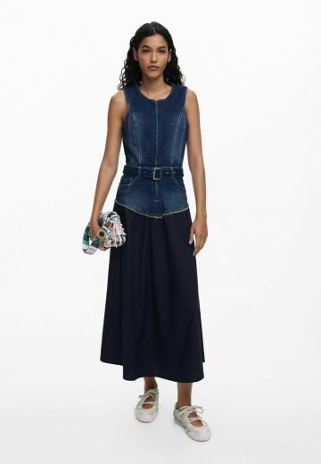 Джинсовое платье