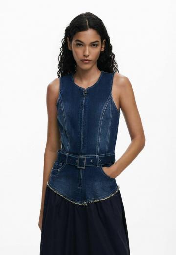 Джинсовое платье