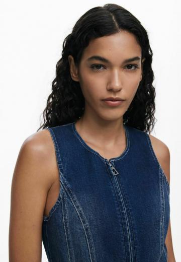 Джинсовое платье