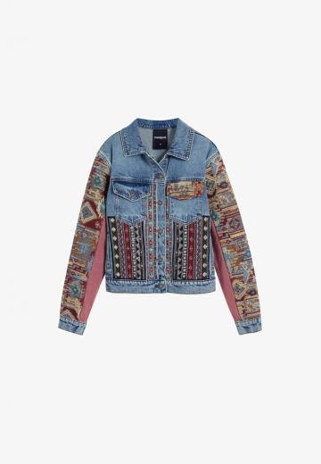 Джинсовая жилетка