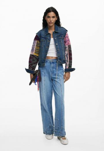 Джинсовая жилетка