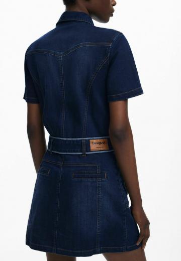 Джинсовое платье