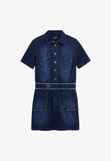 Джинсовое платье