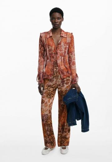 Прямые брюки