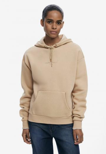 Пуловер с капюшоном